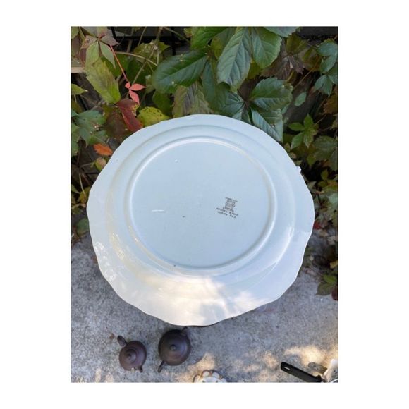 Copeland Spode Divided Plate Platter Spode's Byron England Series #2 - Picture 3 of 6